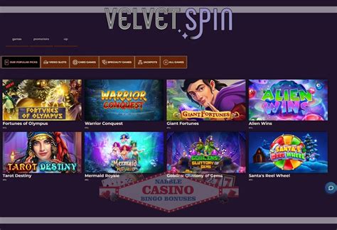 Velvet spin casino app